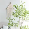 Arazzi Wall Macrame Appeso Arazzo Triangolo Rami Tessuto Testata Tavolo Boho Home Decor Ciondolo Decorazione Fattoria