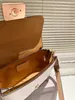 Torba na ramię Coabag Grace Messenger Vintage Torby Kobiet Designer Bag C Wzór torby krzyżowe Łańcuch Brown Luxurys Torebka