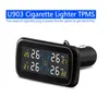 U903 CAR TPMS Lastik Basınç İzleme Sistemi Dört Harici Kablosuz TPMS Sensör Alet Monitörü Teşhis Aracı Çakma