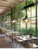 Lampes suspendues Moderne Et Simple Sud-Est Asiatique Creative Café Restaurant Bar Chambre De Chevet En Verre E27 Lumières Pour Chambre