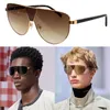 Runway zonnebril PR89S Mens traan traan zonnebril metalen frame ronde lens zonnebril luxe merk casual bril topkwaliteit met originele doos