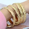 Braccialetti da 24k oro per donne oro dubai sposa nozze braccialetto etiopico africano braccialetto di gioielli arabo bracciale oro