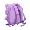 INS Fashion Kawaii Rainbow Bear Plush Backpack Girl Cute Soft Accessories Bag Big Capacity Girls Birthday Gift for 2-6T