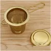 Café Thé Outils 304 En Acier Inoxydable Thés Passoire Mini Infuseur Maison Vanille Épice Filtre Diffuseur Cuisine Accessoires Drop Delive Dhjxi