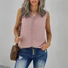 Women's Tanks Women Summer Solid Color Embroidery Loose Sleeveless Lace V Neck Racerback Vest Bra Camisole