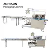 ZONESUN ZS-HY680 Automatische Horizontal-Flow-Verpackungsmaschine, Verpackung von Frischprodukten, Gemüse, Frischhaltung von Lebensmitteln