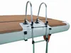 Drop Stitch Uppblåsbar badplattform Båt flytande brygga med stålstege vatten flytande plattformsmatta till salu