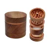 Herb Grinder En Bois 4 Couches 61Mm En Alliage D'aluminium Cigarette Fumer Accessoires Drop Delivery Maison Jardin Ménage Divers Dh5Qa