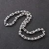 Halsband Ny U Shape Woven Chain Halsband för kvinnor/män 8mm/10mm bredd Multiplik Rostfritt stål Collor Choker unisex smycken gåvor