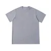 Xinxinbuy Men Designer T -shirt 23SS Schouderlintletter Borduurwerk van hoge kwaliteit Katelen met korte mouwen paars paars