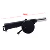 BBQ Tools Accessories Outdoor Barbecue Fan Handcranked Air Flower Portable Grill Fire Bellows Picnic Camping 230522