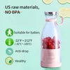 Fruktgrönsaksverktyg Portable Electric Juicer Blender Bottle USB Mini Mixers Juicers Extractors Food Milkshake Fresh Juice Maker Machine 230522