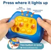 Kinderen drukken op het spel Fidget Toys Pinch Sensory Quick Push Hand Game Squeeze Decompress Montessori verlicht Stress Toy Gifts