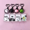 Keychains Creative Acryl Melk Melk Zuivel Box Fruit Vloeibare Keychain voor vrouwen Gril Bag hanger Key Ring Kids Geschenken