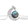 Pendentif Colliers Vintage Arbre De Vie Temps Pierre Lune Creuse Collier Bijoux De Mode Drop Delivery Pendentifs Dhb0U