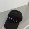 Miao Candy Renk Eşleşmesi Ofset Baskılı Erkek ve Kadın Tasarımcı Beanie Hat Fashion Yumuşak Top Kubbesi Kavisli Kavur Beyzbol Kapağı