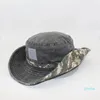 2023-designer czapki zmywane czapki kamuflaż duży brzeg zewnętrzny słoneczny czapkę mężczyzn i kobiety Tide Pot Sonowane wiatrowoodporne lina
