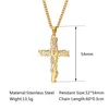 Keychains Lanyards Tree Of Life Cross Pendant Necklaces Men Religion Faith Crucifix Charm Decoration Chain For Women Jewelry Gift Dhvzm