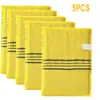 5Pcs Peeling Bad Waschlappen Körper Peeling Dusche Weiche Handtücher Grober Sand Sauna Bad Handtuch Badezimmer Koreanische Italien Asiatische