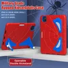Детские кик -стенд таблетки для ПК для iPad Pro 11 Air 5 4,9,9 дюйма Air5 Пластиковая силиконовая гибридная гибридная гибридная оболочка паука