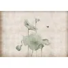 Wallpapers masar Chinese lotus ontwerp hand geschilderd muurschildering woonkamer bedmuurpapier kunststicker hij ting