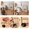 Juguetes interactivos para gatos Juguete para gatos Simulación divertida Pluma de pájaro con Bell Cat Stick Toy para gatitos Jugando Teaser Wand Toy Pet Cats Supplies G230520