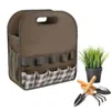 Opbergtassen Tool Tote Tas Indoor Zak Grote Oxford Cloth Case met comfortabele grip Sturdy Base Meerdere zakken voor tuiniers