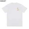 Mens T Shirts Womens Tshirts Owl Printed Short Sleeve Hip Hop Cotton T-shirt Multicolors