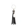 Keychains Lanyards sublimering Blank Tassel Keychain Pendant Heat Transfer Leather Lage Decoration Diy Gift Keyring 5 Colors Drop Dhssy