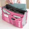 Makeup Bag Purse Cosmetic MP3/Mp4 Phone Storage bags Organizer Sundry Bags Cosmetics Bags Multi Two Zipper Bag Factory Price