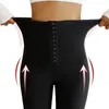 Waist Tummy Shaper Womens High Sweat Clothes Postpartum Large Size Shorts Fitness Hip Pants Corset Abdominal Belt Yoga 230522