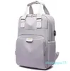 Designer-Backpack USB Charge Oxford Cloth Travel Bag Business Laptop Shoulder Zipper College Fashion School Waterproof