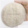 Bath Brushes Sponges Scrubbers 8Cm Natural Loofah Brush Facial Cleansing Wipe Exfoliating Mas Brushes Household Bathing Tool Drop Dhnyw