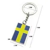 Keychains Lanyards 5 Styles Flagknapp Keychain Pendant Metal Rainbow Lage Bag Decoration Key Chain Keyring Drop Delivery Fashion Accesso DH7VW