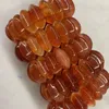 Bransoletka z Bangle Natural Red Agate Stone Bransoletka naturalny kamień szlachetny majsterkowicz biżuteria dla kobiety na prezent hurtowy!