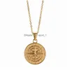 Pendentif Colliers Vintage Boussole Collier Personnalisé Mens Hip Hop Accessoires De Mode Drop Delivery Bijoux Pendentifs Dhbhp