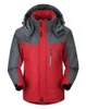 Herenjacks mode voor mannen parka's waterdichte capuchon lagen winter dikker fleece warme windbreaker outdoor buitenshuis