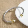 Bangle JADE ANGEL Women's Cable Bracelets and Bracelets White Gold Copper Wire Bracelets Fashion Pearl Jewelry