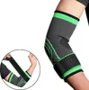 Ademende sportcompressie elleboogsteunende kussens sportschool sport honkbal voetbal fietsen tennisgolf elleboogbrace voor artritis armhoes