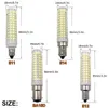 Bombillas regulables E11 E12 E14 BA15 luces LED Mini 136 LEDs cerámica maíz 15W reemplazar 150W lámparas halógenas para candelabro de casa 220VLED