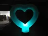 Grande Éclairage LED romantique Big Outdoor Cœur gonflable pour la décoration de mariage de la Saint-Valentin