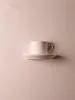 Applique murale moderne Simple plâtre tasse à thé forme lampes salon couloir allée entrée éclairage salle à manger Art décor LED Ligths