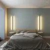 ウォールランプミニマリスト長いモダンなLEDライト屋内リビングルームベッドサイドの家の装飾照明器具