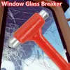 Auto Nooduitgang Tool Safety Escape Hammer Glass Window Breaker Klop Glas Artifact Rescue Gordelsnijder Levensreddend