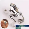 Stud Cute Frog Earrings For Women Girls Fashion Funny Aninal Statement Daily Party Earring Jewelry Factory Price Expert Desi Dhgarden Dhzhj