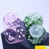 Inches dice shape glass hand pipes for smokingStraight Type