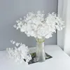 Fleurs décoratives 1Bouquet Plantes d'eucalyptus artificielles Feuilles Verdure Arrangement de fête de mariage Décoration Maison Jardin Table Décor Faux