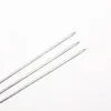 BBQ Tools Accessories 100pcs Stainless Steel Barbecue Sticks Skewer Meat Kebab Kabob Needle 38cm For Kitchen Outdoor Picnic Camping Tool 230522
