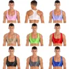 Heren tanktops heren sport top ademende je nek gewassen mannetjes mouwloze slanke fits vest bustier voor fitness training jogging yoga