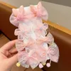 8pcs/set children 's bow hairpin 귀여운 꽃 머리 앞머리 어린이를위한 귀여운 꽃 머리카